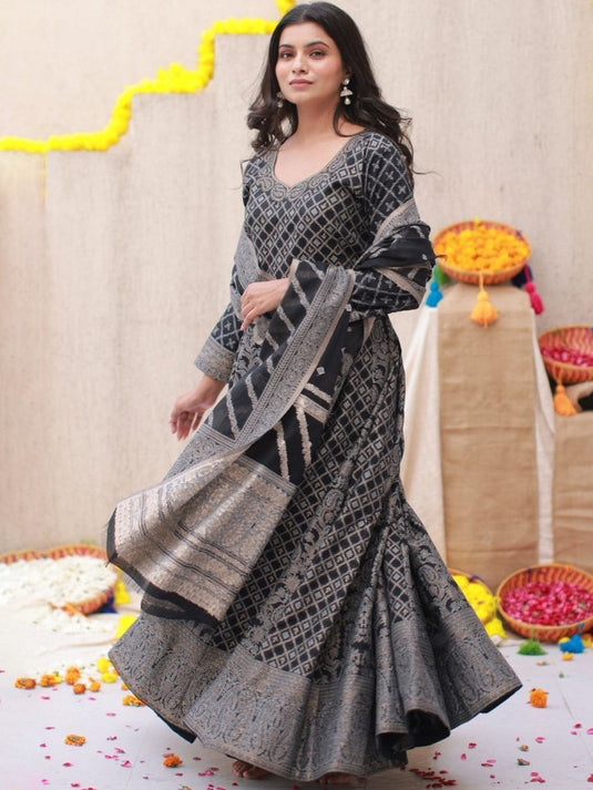 Women Cotton Round Neck Ethnic Dresses