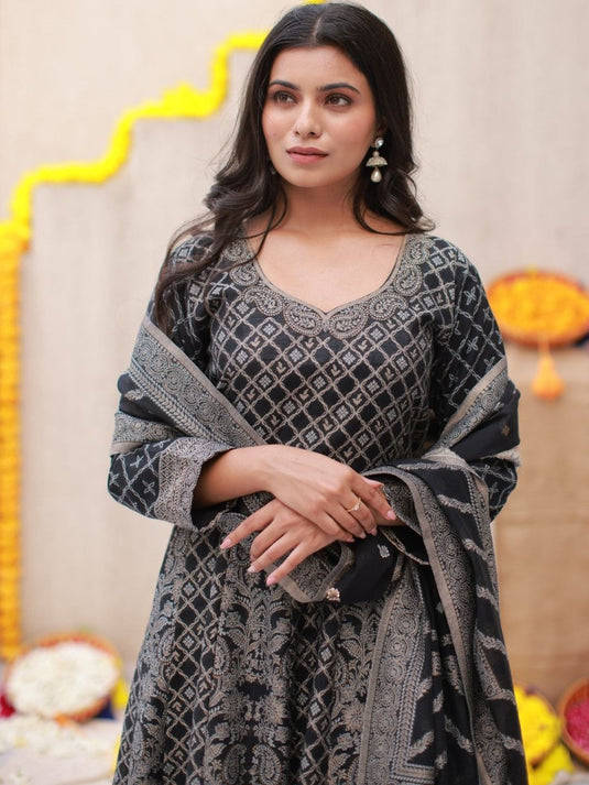Women Cotton Round Neck Ethnic Dresses